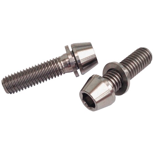 Titanium tapered bolts - tapered, for