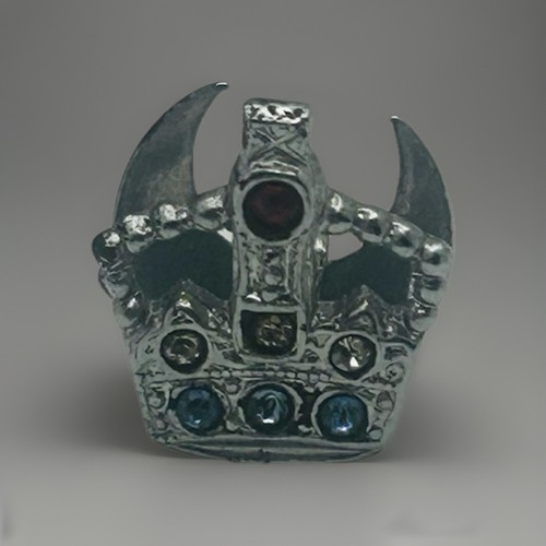 Vintage crown lapel pin - vintage,
