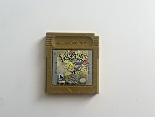 Pokémon gold version - gold,