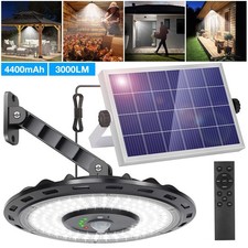 3000LM Solar Pendant Light LED