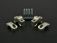 ZIEGER Handlebar Riser 30 Mm For Ø 28 Mm Handlebar Silver