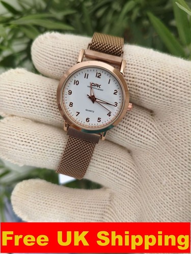 Ladies quartz watch stainless - ladies,