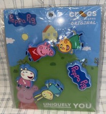 Crocs Jibbitz Peppa Pig Uniquely You 5 Pack Charms Jibbitz