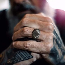 Signet Ring for Men Stainless