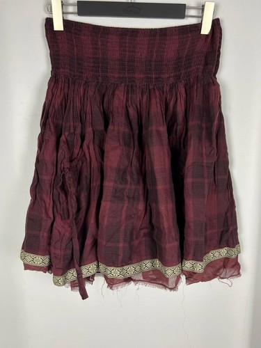 Ewa walla plaid smocked high - i,