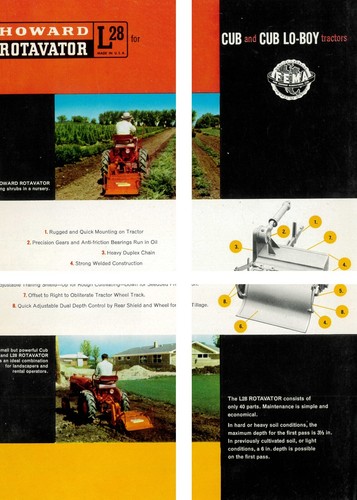How rotovator tiller - tiller, brochure