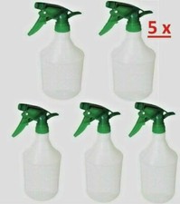 5x 1 LITRE EMPTY TRIGGER WATER