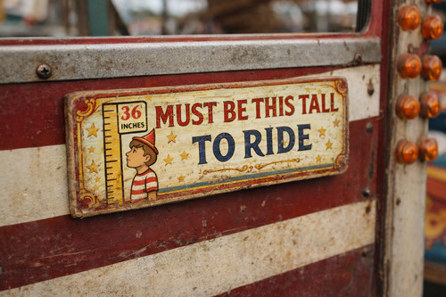 Funfair circus vintage style - funfair,