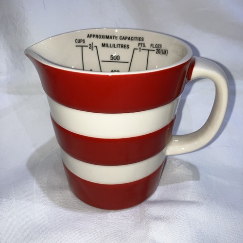 Green cornishware red - green,