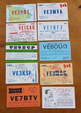 10 x Vintage QSL Radio
