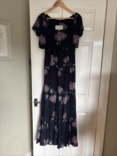 Vintage linen dress overtop - linen, &