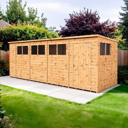 Empire pent garden shed - shed, wooden
