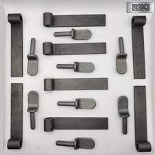 8x Straight Hinge & Gudgeon
