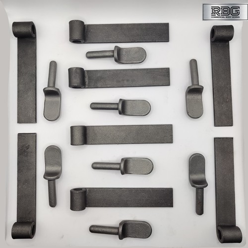 Straight hinge gudgeon - 8x,