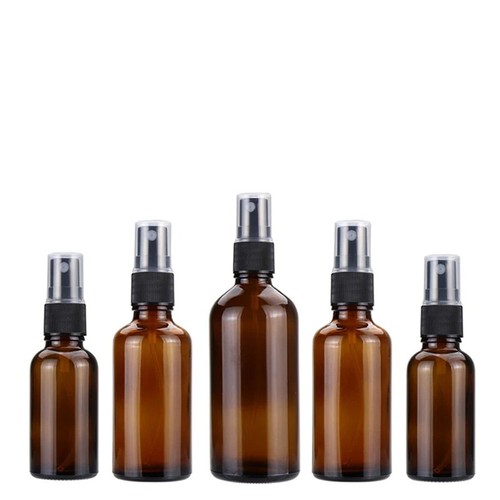 Amber glass fine - amber,