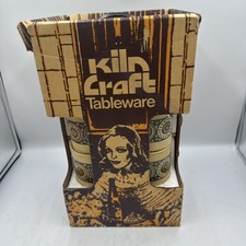 Vintage 1970's Kiln Craft Staffordshire Potteries Tea/Coffee Set Boxed. 