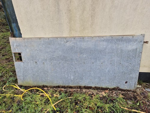 Farm livestock gate with sheet - gate,