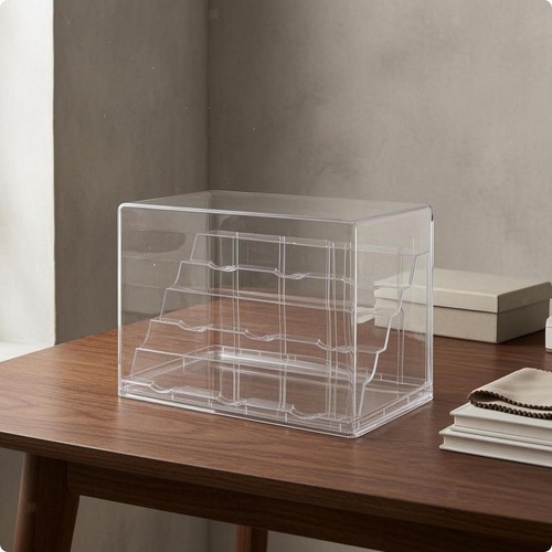 Transparent badge display - badge, case