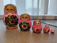 9.5 cm 1990's Pink Floral