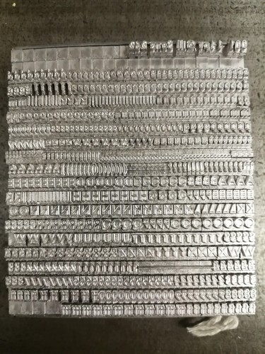 Letterpress type 14pt gill - letterpress,
