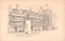 POSTCARD - OLD HOUSES -