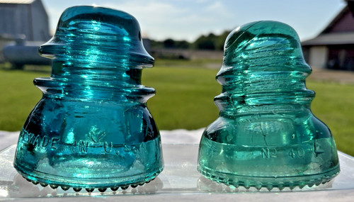 Vintage hemingray and - , 42