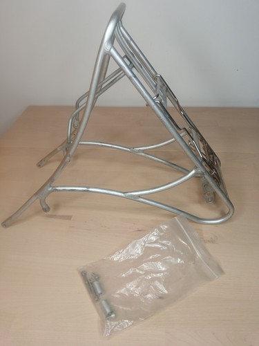 Aluminum bicycle rear cargo - aluminum,