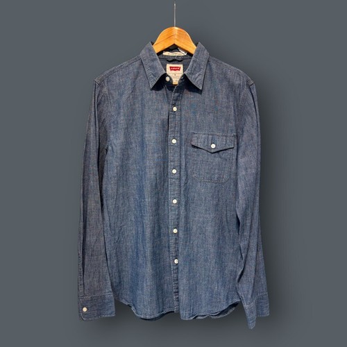 Levi blue denim - shirt, size