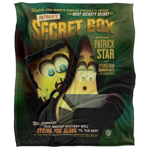 Spongebob secret box silky - spongebob,