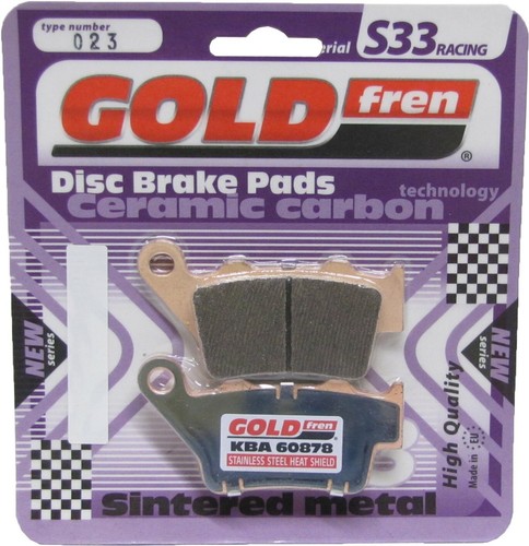 Goldfren s33 brake pads - goldfren,