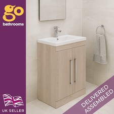 500 Light Wood Bathroom Vanity