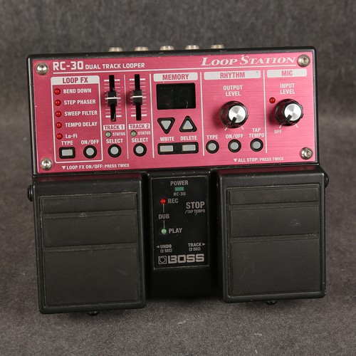 Boss rc30 looper 2nd hand - looper,