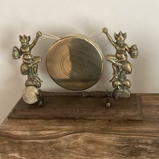 Vintage Brass Pixie Gong