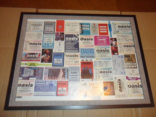 Oasis 1995 ticket - oasis,