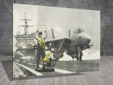 Banksy  APPLAUSE RAF  CANVAS