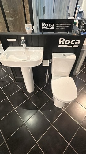 Roca debba set toilet sink - debba, tap