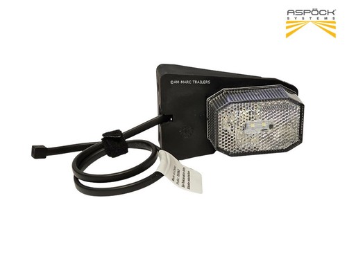 Aspock led white front - white,