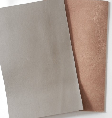 2mm thick grey veg tan - thick, craft