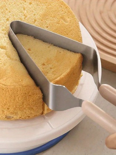 Stainless steel cake slicer - stainless,