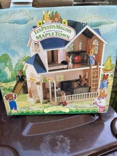 Vintage Maple Town Post Office Playset – With Furniture & Accessories – Rare