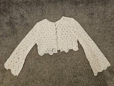 Vintage Lace Diamonte Button