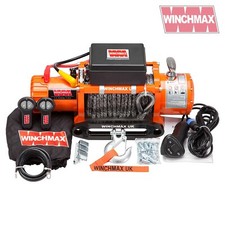 ELECTRIC WINCH 13500lb 12V SYNTHETIC ROPE WINCHMAX 4x4/RECOVERY WIRELESS DYNEEMA
