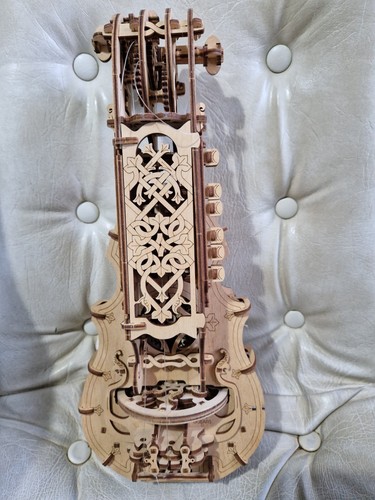 Hurdy gurdy wooden model - hurdy,