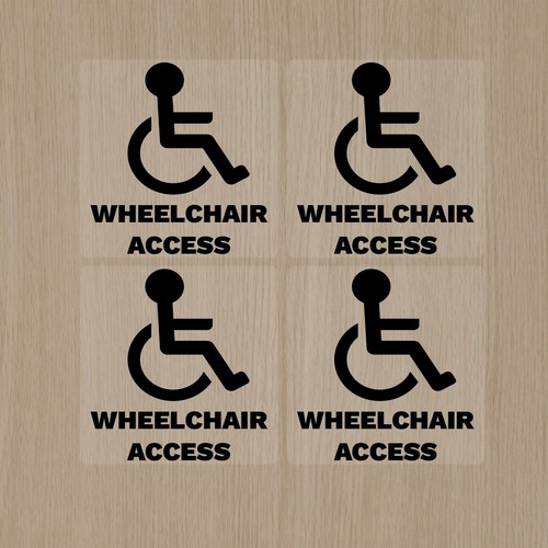 Disabled wheelchair access - disabled,