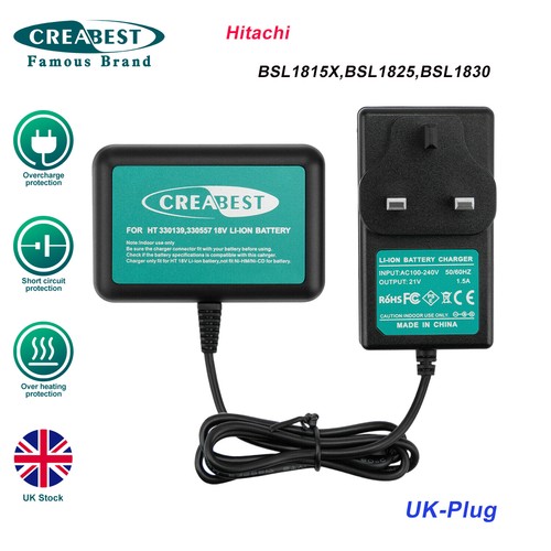 18v ion battery charger - li-ion, for
