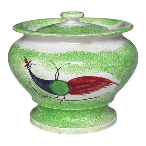 Antique staffordshire green - staffordshire,