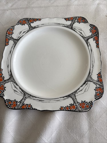 Crown ducal ware plate - crown,