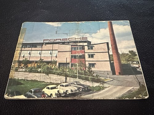 1956 porsche brochure 356 - porsche, a
