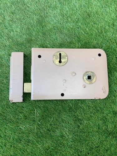 Vintage century rim lock with - lock,