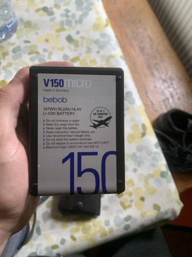 Bebob v150micro ion battery - bebob, li-ion